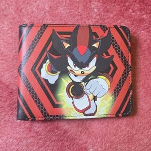 New Sonic The Hedge Hog Shadow Anime Manga Leather Wallet